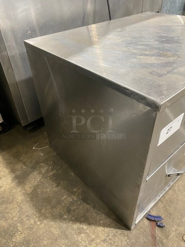 NICE! Hatco Commercial Countertop Electric Powered 2 Drawer Warmer! Solid Stainless Steel! Model: HDW2 SN: 8793151119 120V 60HZ 1 Phase - Image 2 of 9