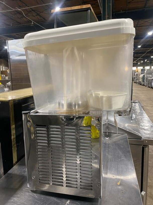 Commercial Countertop Tripple Hopper Refrigerated Beverage Dispenser! - Image 2 of 10