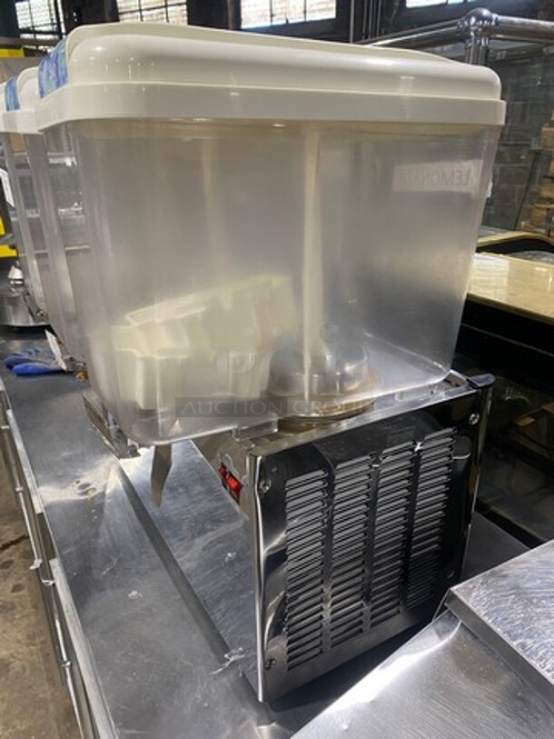 Commercial Countertop Tripple Hopper Refrigerated Beverage Dispenser! - Image 3 of 10