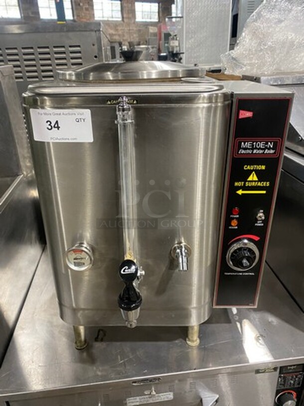 WOW! Celcilware Commercial Electric Powered Countertop Water Broiler! Solid Stainless Steel! On Legs! Model: ME10EN 120V 60HZ 1 Phase - Image 1 of 9