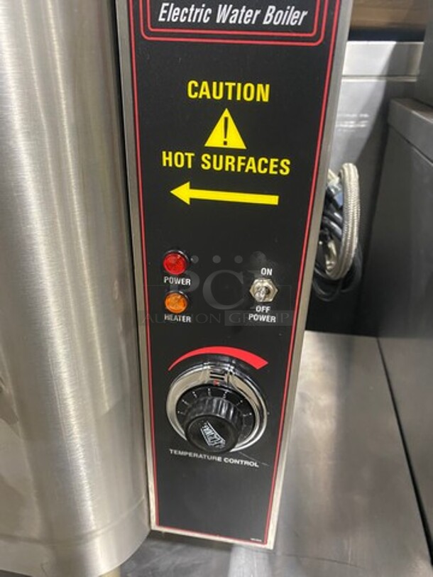 WOW! Celcilware Commercial Electric Powered Countertop Water Broiler! Solid Stainless Steel! On Legs! Model: ME10EN 120V 60HZ 1 Phase - Image 7 of 9
