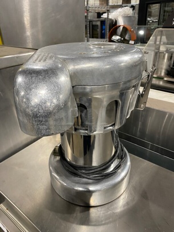 Nutrifaster Commercial Countertop Juicer Extractor! Solid Stainless Steel! Model: N450 SN: 459061471 110V - Image 2 of 6