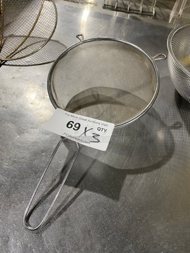 Assorted Size And Style Strainers! 3x Your Bid! - Image 3 of 5