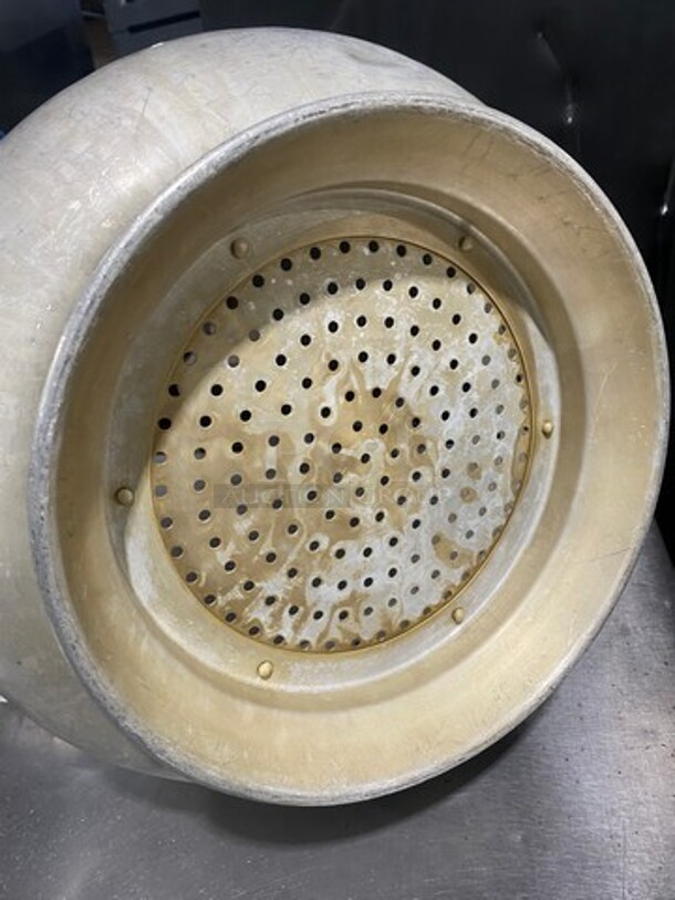 Stainless Steel Perforated Bowl/ Strainer! With Handles! 2x Your Bid! - Image 5 of 6