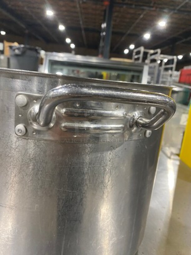 Stainless Steel Stock Pot! With Side handles! With Lid! - Image 3 of 4