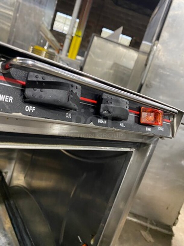 CMA Commercial Undercounter Dishwasher! All Stainless Steel! Model: CMA180UC 208V 60HZ 1 Phase - Image 6 of 9