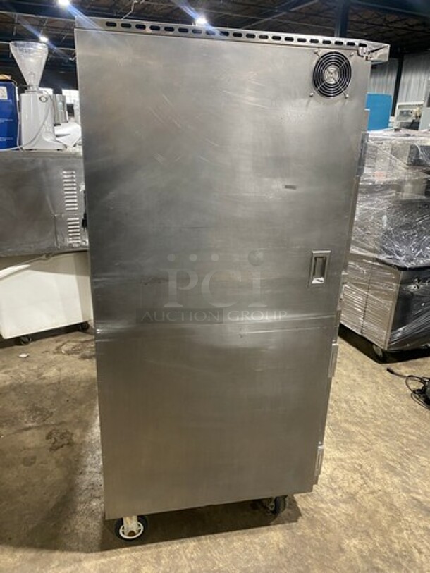 SWEET! FWE Electric Powered Food Warming Cabinet! With Solid Split Door! All Stainless Steel! On Casters! Model: TST16CHP SN: 144082001 120V 60HZ 1 Phase - Image 3 of 8