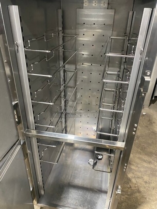 SWEET! FWE Electric Powered Food Warming Cabinet! With Solid Split Door! All Stainless Steel! On Casters! Model: TST16CHP SN: 144082001 120V 60HZ 1 Phase - Image 6 of 8
