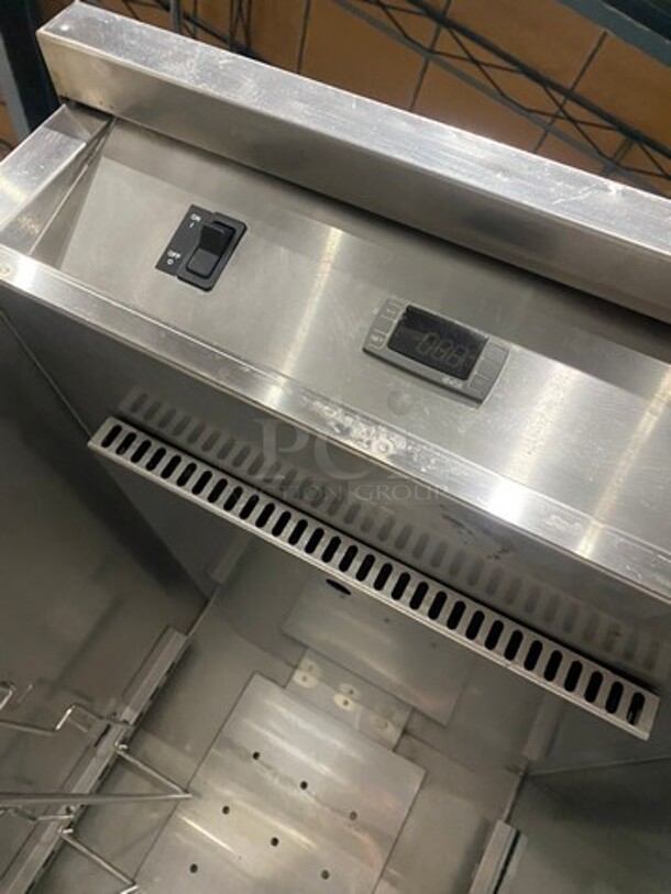 SWEET! FWE Electric Powered Food Warming Cabinet! With Solid Split Door! All Stainless Steel! On Casters! Model: TST16CHP SN: 144082001 120V 60HZ 1 Phase - Image 7 of 8