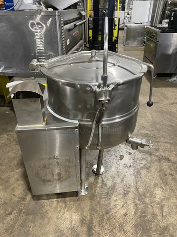 GREAT! Cleveland Range Floor Style Self-Contained Soup Kettle! All Stainless Steel! On Legs! Model: KGL40 SN: WT007907K01 - Image 3 of 11