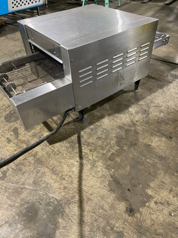 WOW! Mighty Chef Commercial Countertop Conveyor Oven! All Stainless Steel! On Small Legs! - Image 4 of 8