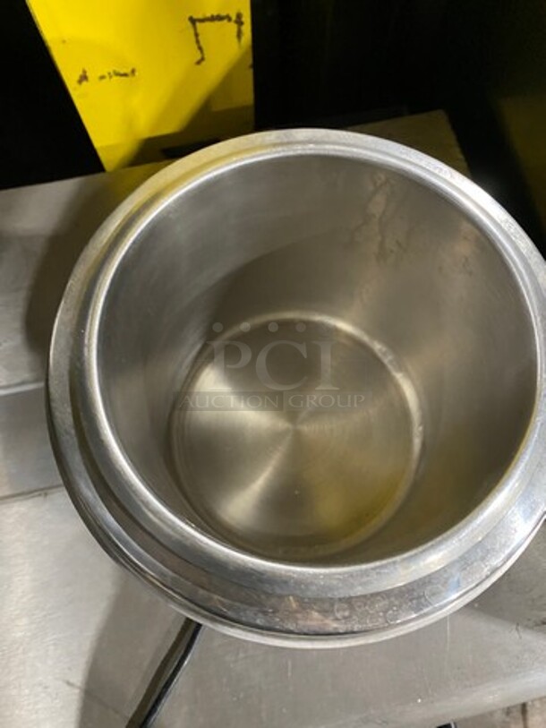 Avantco Commercial Countertop 6 QT Warmer! Model: 177W300BK SN: 1100011315 110V - Image 3 of 6