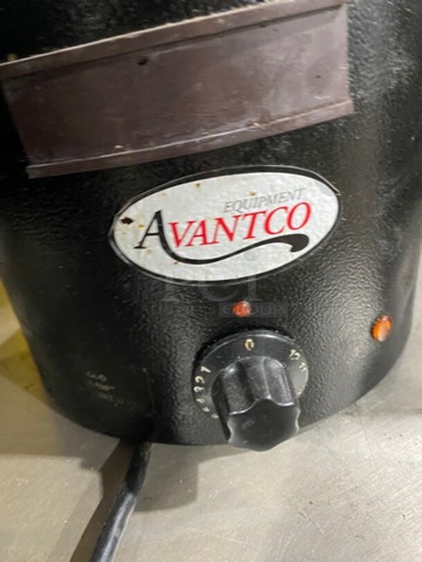 Avantco Commercial Countertop 6 QT Warmer! Model: 177W300BK SN: 1100011315 110V - Image 4 of 6
