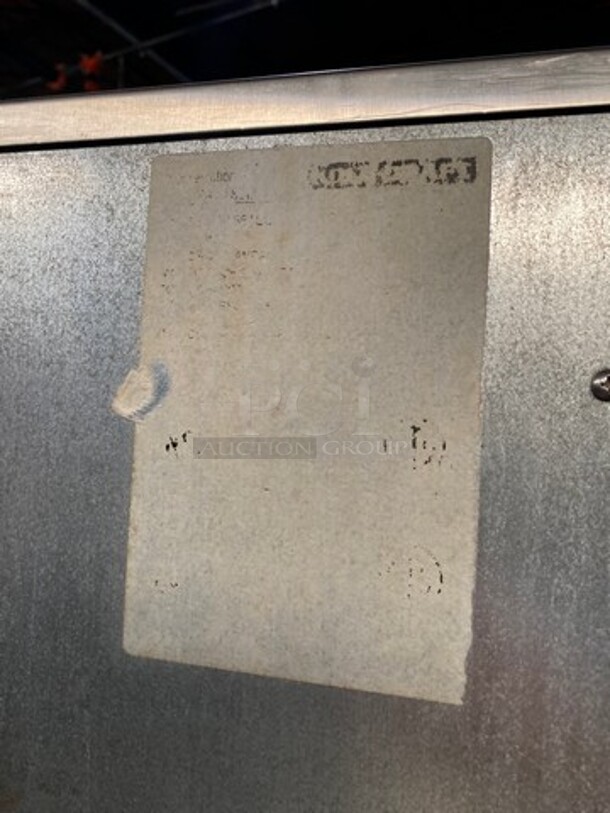 Kold Draft Commercial Ice Making Machine! On Commercial Ice Bin! All Stainless Steel! On Legs! 2x Your Bid Makes One Unit! - Image 6 of 8