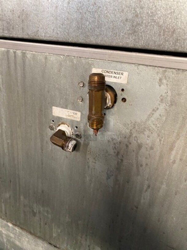 Kold Draft Commercial Ice Making Machine! On Commercial Ice Bin! All Stainless Steel! On Legs! 2x Your Bid Makes One Unit! - Image 7 of 8