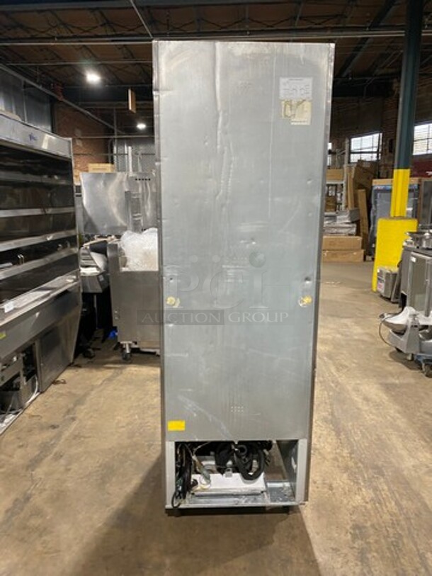 Entree Commercial Single Door Reach In Freezer! With Poly Coated Racks! All Stainless Steel! On Casters! Model: CF1 SN: 1711ENTH93113 115V 60HZ 1 Phase - Image 2 of 8
