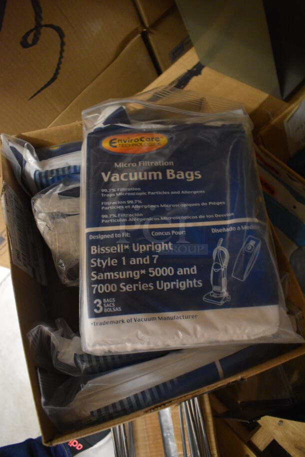 ALL ONE MONEY! Lot of Various Items Including Metal Frames For Dusters, Vacuum Bags, Flashlights, Filers. (HS: Backroom) - Image 3 of 7