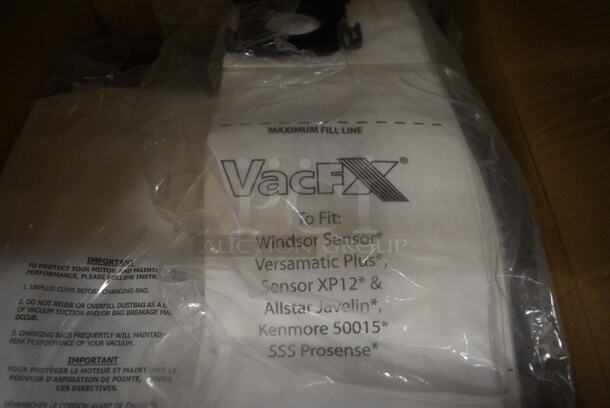 3 Boxes of 100 BRAND NEW! VacFX Vacuum Bags. 5x16.5. 3 Times Your Bid! (HS: Backroom) - Image 3 of 5