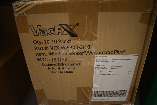 3 Boxes of 100 BRAND NEW! VacFX Vacuum Bags. 5x16.5. 3 Times Your Bid! (HS: Backroom) - Image 4 of 5