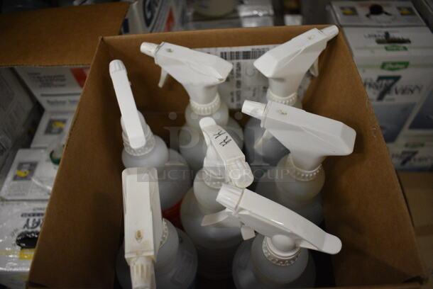 PALLET LOT Including 25 BRAND NEW Star Spray Glass Cleaner, 9 Used Star Spray Glass Cleaner and Poly Spray Bottles. Includes 9.5x9.5x16. (HS: Backroom) - Image 5 of 10
