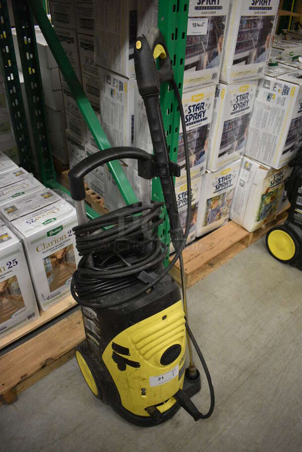 Karcher HD 1.8/13 C Ed Commercial Direct Draw Cold Water Pressure Washer. 120 Volts, 1 Phase. 12x16x48. (HS: Backroom) - Image 2 of 8
