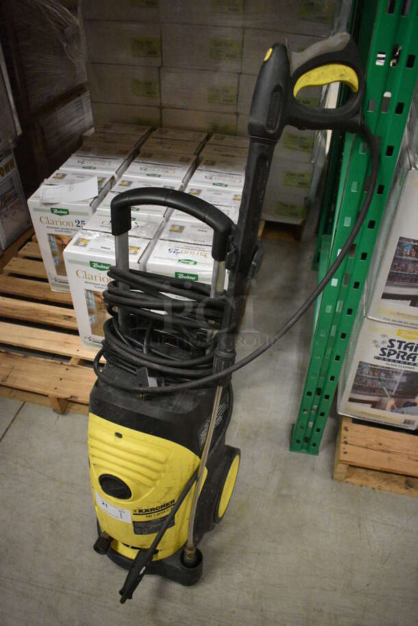 Karcher HD 1.8/13 C Ed Commercial Direct Draw Cold Water Pressure Washer. 120 Volts, 1 Phase. 12x16x48. (HS: Backroom) - Image 3 of 8