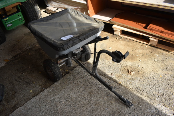 Precision Gray Poly Broadcast Spreader. 22x33x21. (HS: Garage 2) - Image 2 of 8
