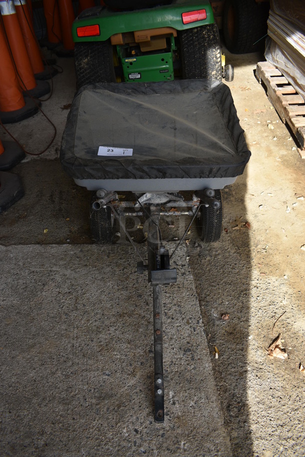 Precision Gray Poly Broadcast Spreader. 22x33x21. (HS: Garage 2) - Image 3 of 8