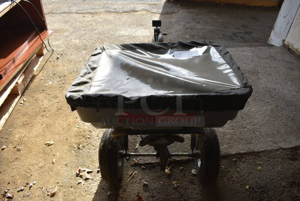 Precision Gray Poly Broadcast Spreader. 22x33x21. (HS: Garage 2) - Image 4 of 8