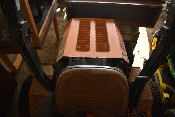 Scag STT-28CAT-SS Metal Commercial Turf Tiger Riding Lawn Mower. Hours Read 1549. BUYER MUST REMOVE. 72x95x68. Unit Is Hard To Start and Shuts Off While Mowing. (HS: Garage 2) - Image 12 of 12