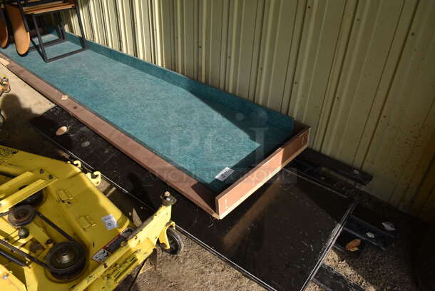 ALL ONE MONEY! Lot of 3 Various Counters and Kickplate Pieces. Includes 134.5x25x5.5. (HS: Garage 2) - Image 1 of 6