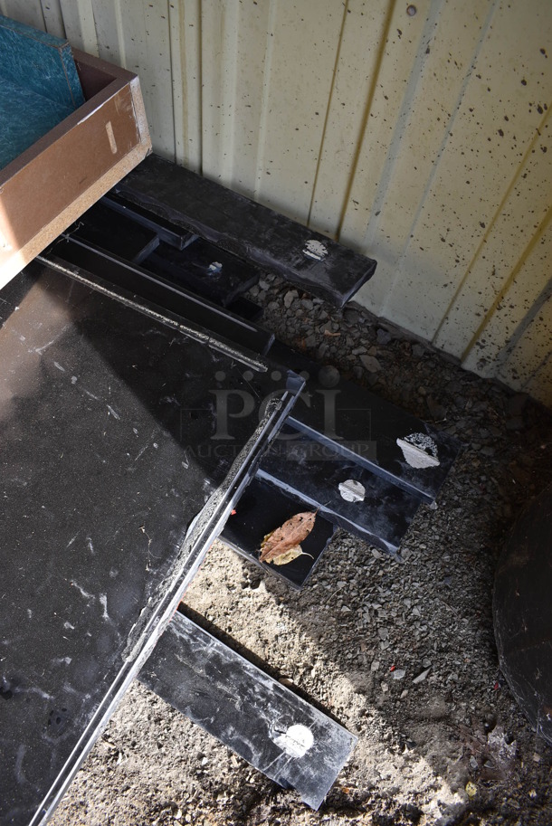 ALL ONE MONEY! Lot of 3 Various Counters and Kickplate Pieces. Includes 134.5x25x5.5. (HS: Garage 2) - Image 5 of 6