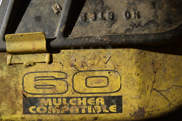 John Deere 60-HD Lawn Metal Commercial Mower Deck. BUYER MUST REMOVE. 64x35x15. (HS: Garage 2) - Image 6 of 9