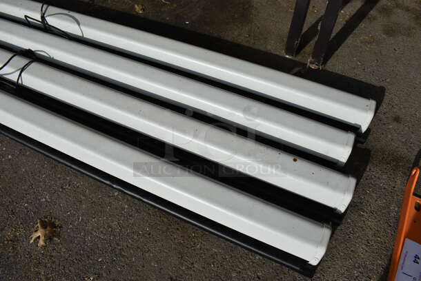 4 Draper Luma Metal Pull Down Projector Screens. 72". 4 Times Your Bid! (HS: Garage 4) - Image 2 of 6