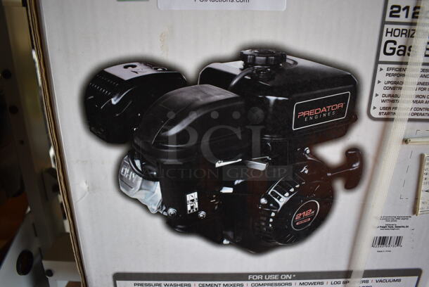 BRAND NEW IN BOX! Predator 212 cc OHV Horizontal Shaft Gas Engine. 16x14x12. (HS: Garage 5) - Image 5 of 6