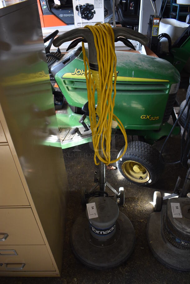 Tornado Metal Commercial Electric Powered Floor Buffer. 125 Volts, 1 Phase. 17x24x49. (HS: Garage 5) - Image 1 of 7