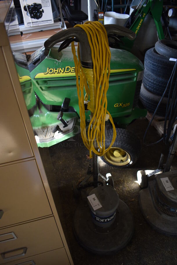 Tornado Metal Commercial Electric Powered Floor Buffer. 125 Volts, 1 Phase. 17x24x49. (HS: Garage 5) - Image 3 of 7