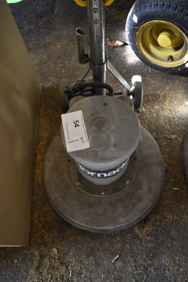 Tornado Metal Commercial Electric Powered Floor Buffer. 125 Volts, 1 Phase. 17x24x49. (HS: Garage 5) - Image 4 of 7