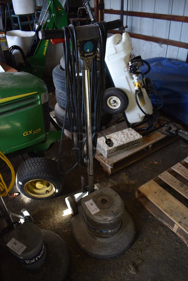 Tornado Metal Commercial Electric Powered Floor Buffer. 115 Volts, 1 Phase. 17x23x50. (HS: Garage 5) - Image 2 of 10