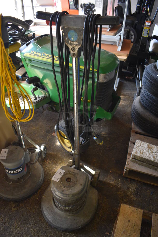 Tornado Metal Commercial Electric Powered Floor Buffer. 115 Volts, 1 Phase. 17x23x50. (HS: Garage 5) - Image 3 of 10