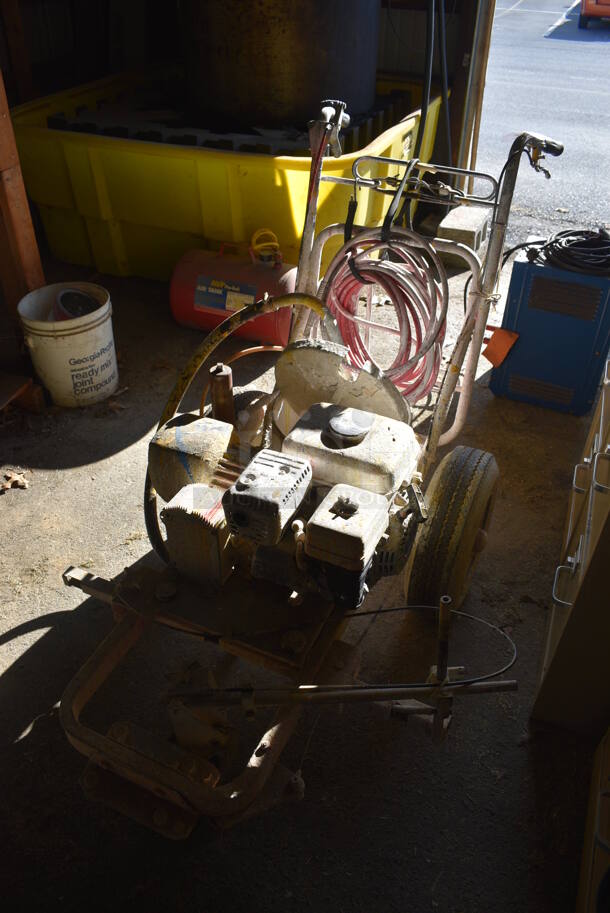 Metal Commercial Paint Striper. 28x57x39.(HS: Garage 5) - Image 8 of 10