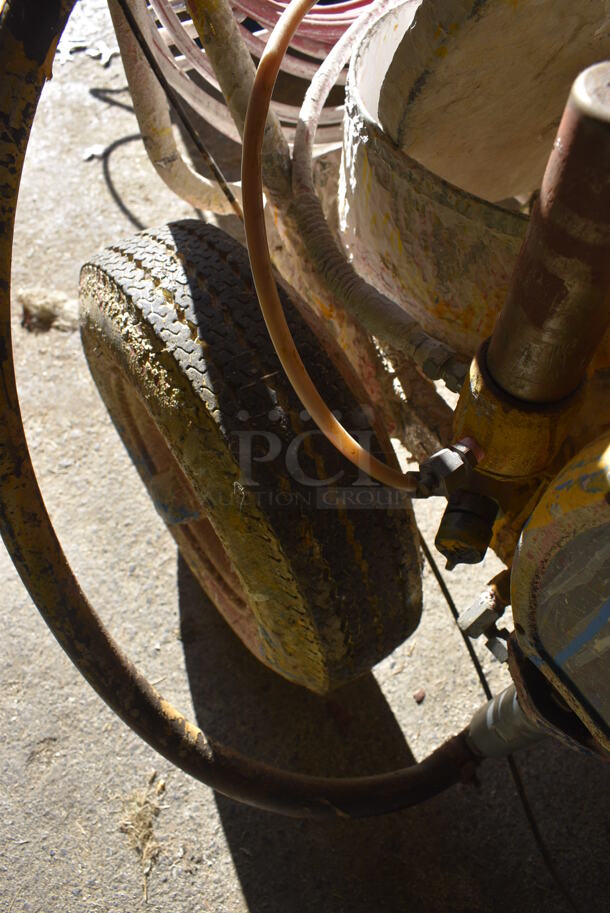 Metal Commercial Paint Striper. 28x57x39.(HS: Garage 5) - Image 10 of 10