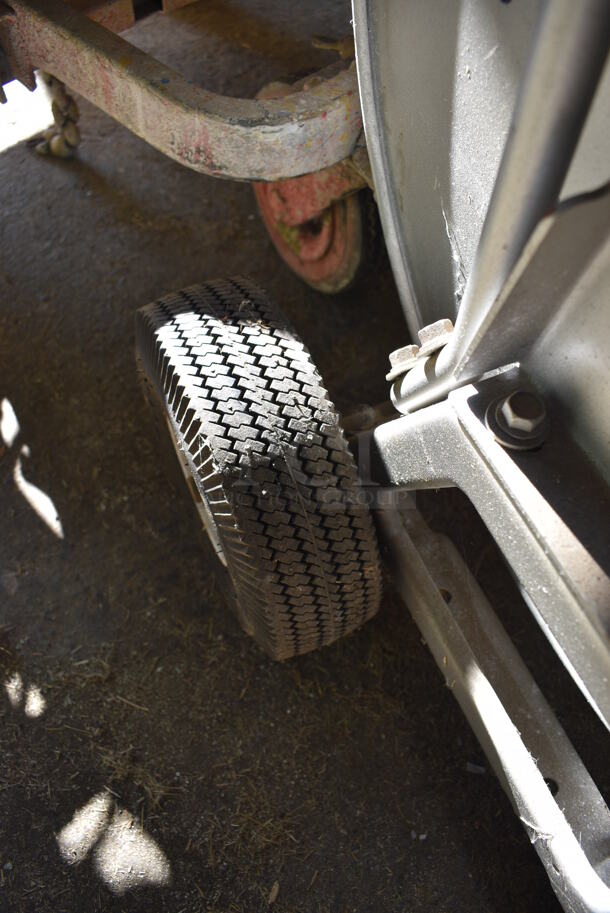 Metal Hose Reel on Casters. 22x26x43. (HS: Garage 5) - Image 6 of 7