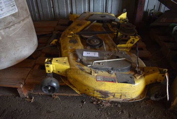 John Deere 48 C Mower Metal Commercial Mower Deck. BUYER MUST REMOVE. 50x30x12. (HS: Garage 5)
 - Image 4 of 8
