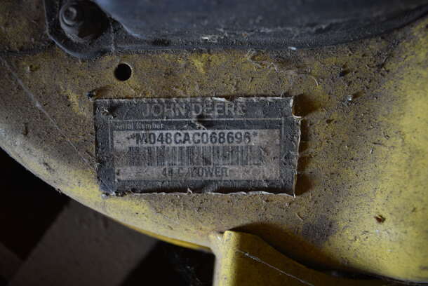 John Deere 48 C Mower Metal Commercial Mower Deck. BUYER MUST REMOVE. 50x30x12. (HS: Garage 5)
 - Image 7 of 8
