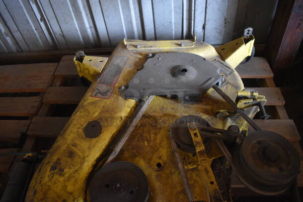 John Deere 48 C Mower Metal Commercial Mower Deck. BUYER MUST REMOVE. 50x30x12. (HS: Garage 5)
 - Image 8 of 8