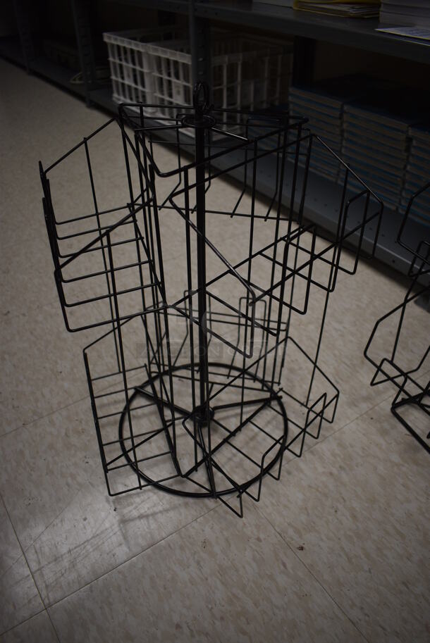 ALL ONE MONEY! Lot of 3 Black Wire Racks. Includes 30x20x22. (MS: Downstairs 005) - Image 3 of 5