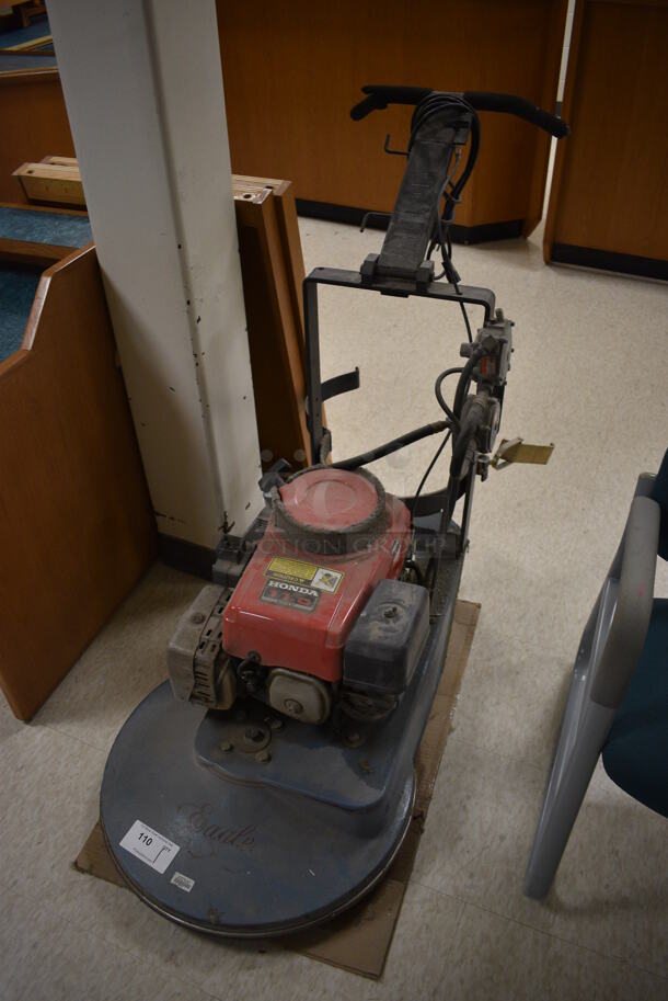 Honda Commercial Propane Gas Powered Floor Cleaner Burnisher. Does Not Come w/ Tank. 25x50x42. (MS: Downstairs 005) - Image 2 of 10