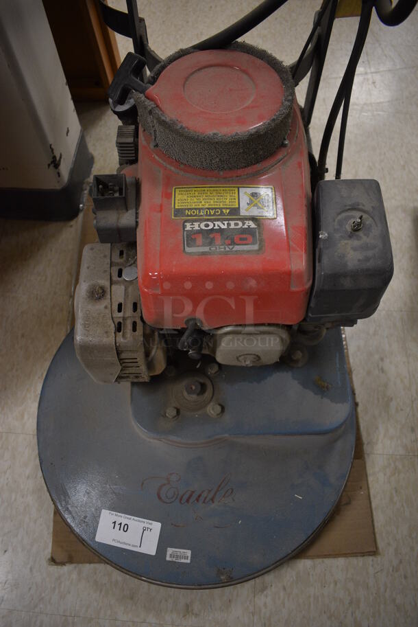 Honda Commercial Propane Gas Powered Floor Cleaner Burnisher. Does Not Come w/ Tank. 25x50x42. (MS: Downstairs 005) - Image 3 of 10