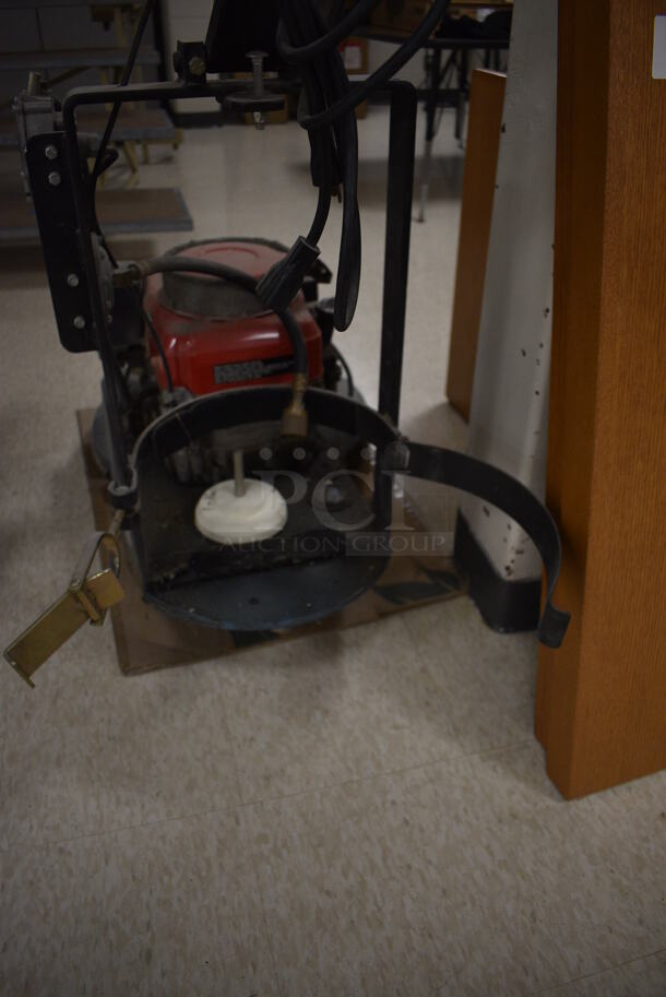 Honda Commercial Propane Gas Powered Floor Cleaner Burnisher. Does Not Come w/ Tank. 25x50x42. (MS: Downstairs 005) - Image 6 of 10